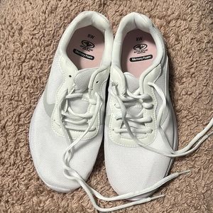 White Athletic Works Memory Foam Sneakers